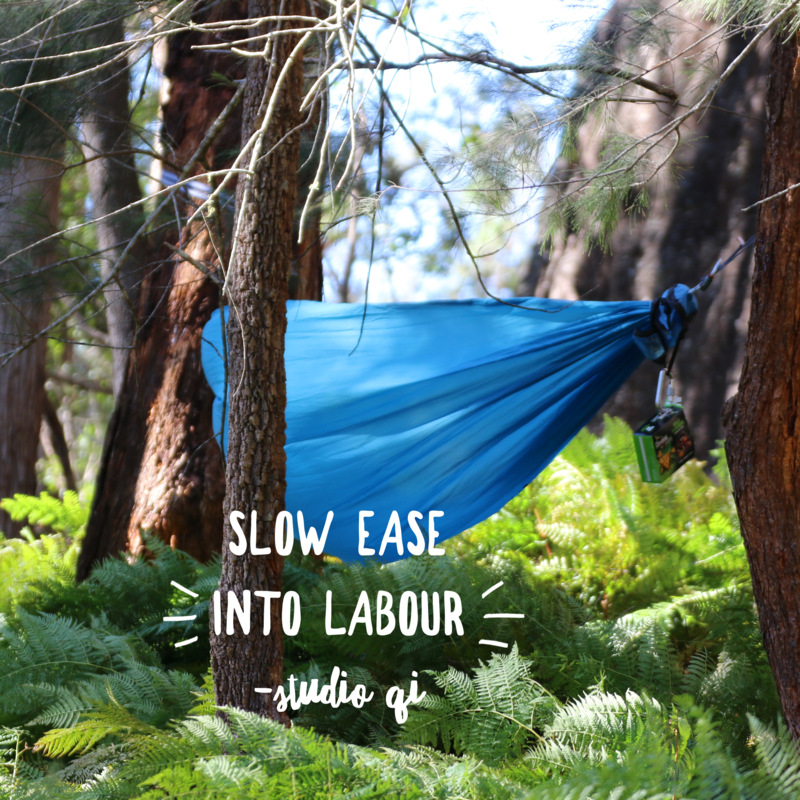 A slow ease into labour A slow ease into labour